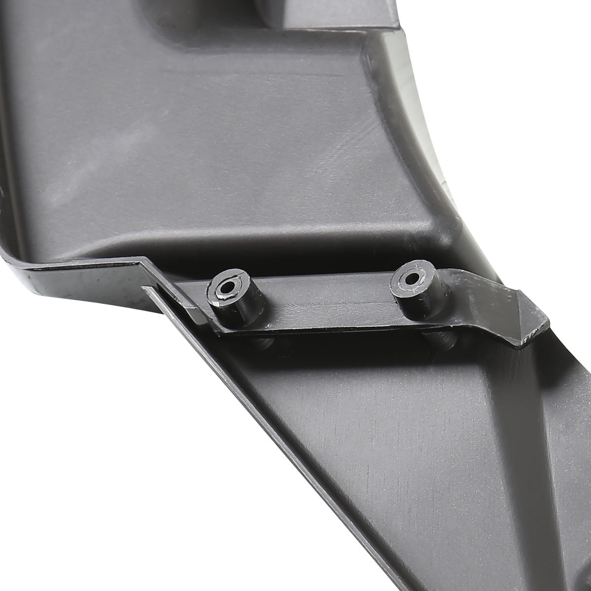 2014-2018 Mazda 3 Glossy Black Polypropylene 3PC Bumper Lip