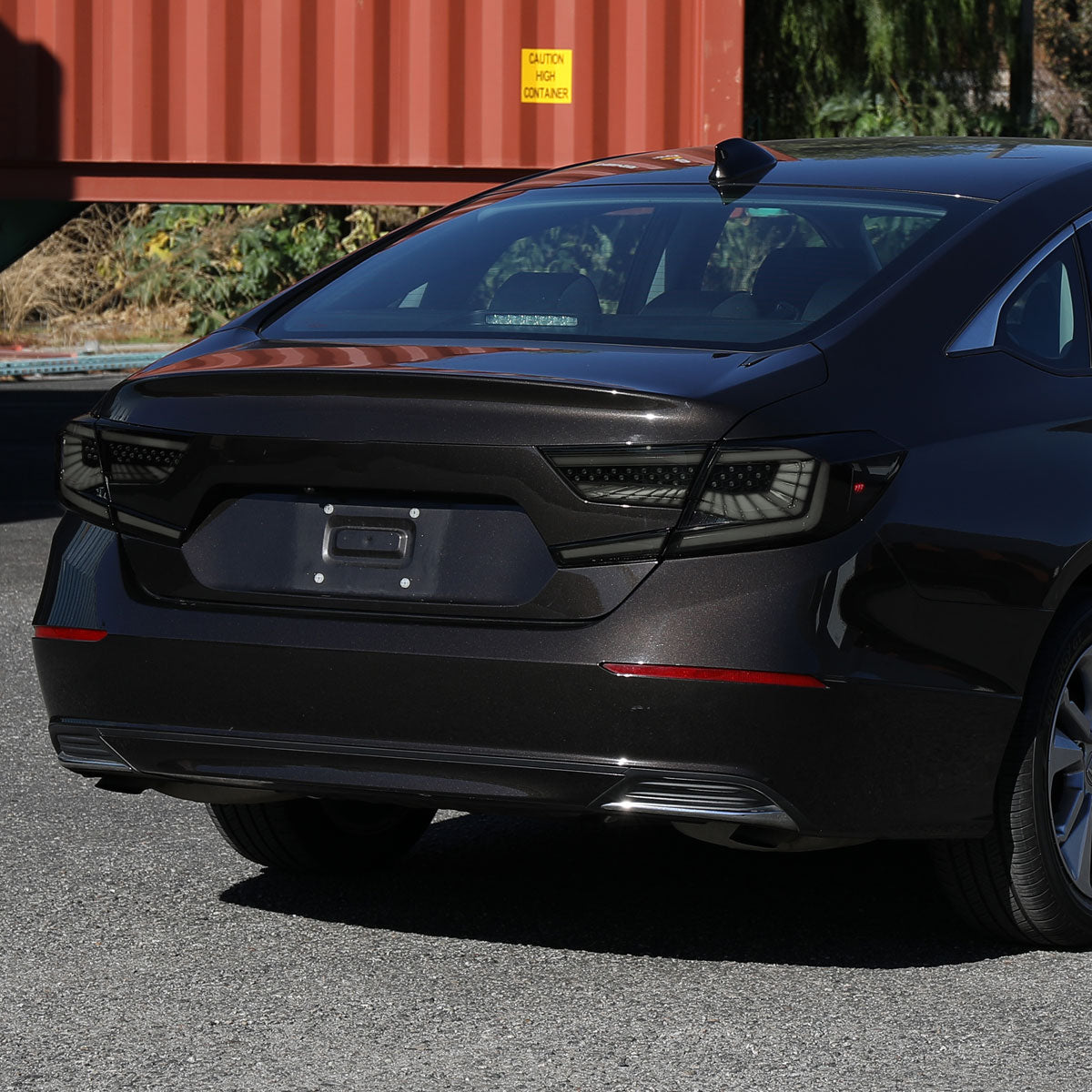 2018-2022 Honda Accord Sedan SQ2 LED Sequential Signal Tail Lights (Glossy Black Housing/Smoked Lens)