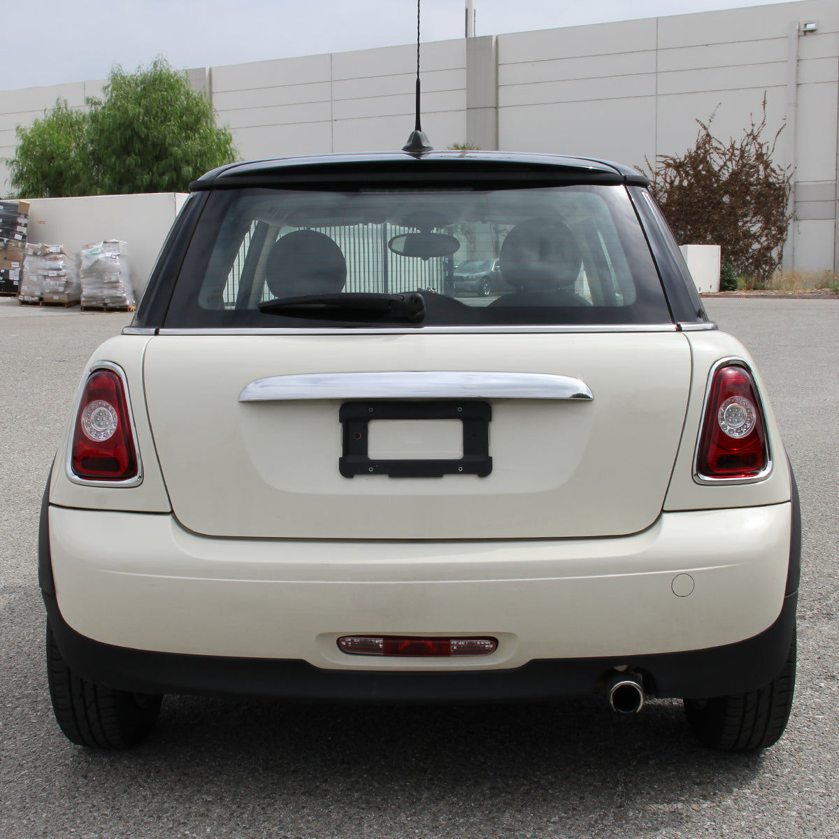 2011-2015 Mini Cooper Base S Hatchback/Convertible LED Tail Lights (Chrome Housing/Red Lens)