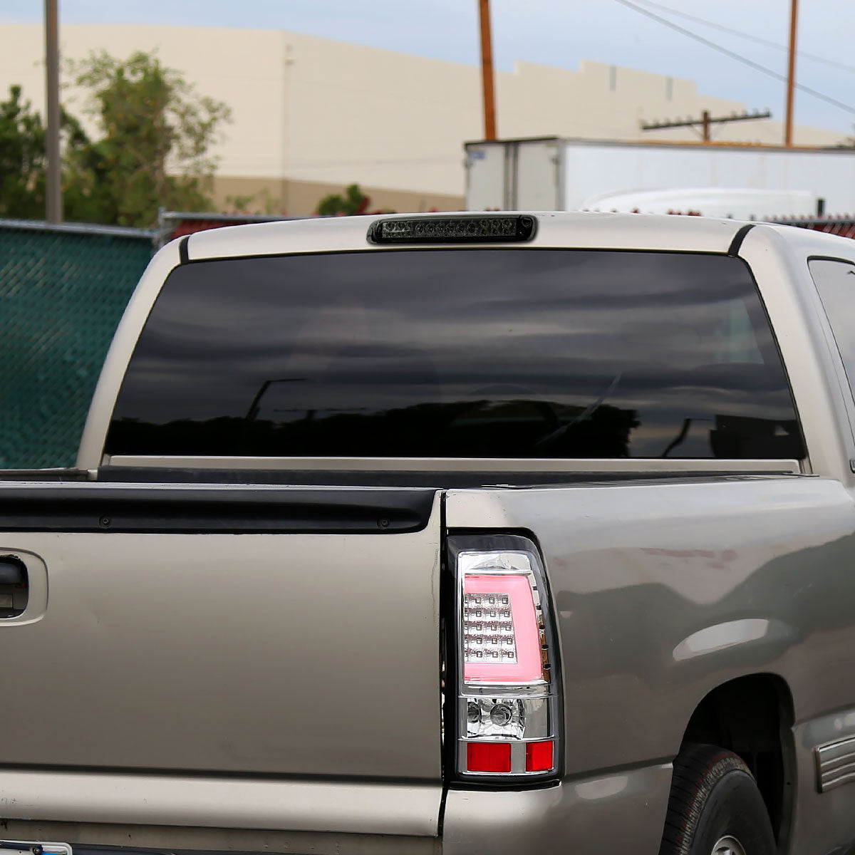 1999-2002 Chevrolet Silverado/ 1999-2006 GMC Sierra LED 3rd Brake Light - RS (Chrome Housing/Smoked Lens)