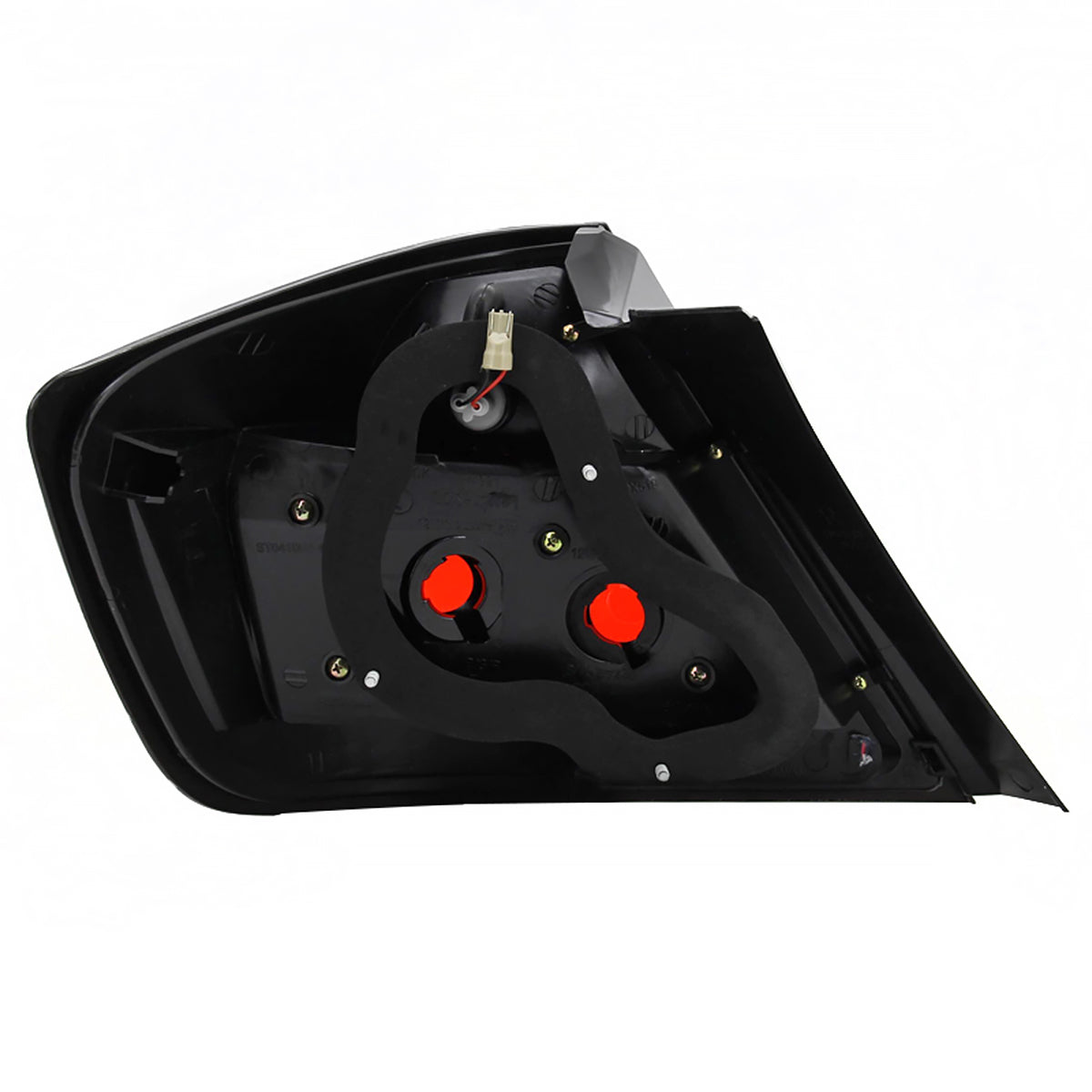 2004-2010 Scion tC Tail Lights (Matte Black Housing/Clear Lens)