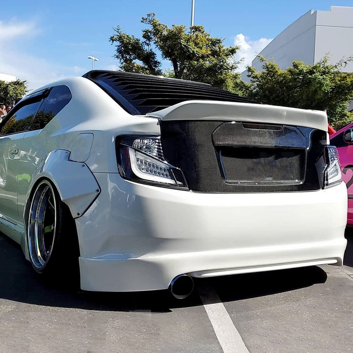 2011-2013 Scion tC LED Tail Lights (Matte Black Housing/Clear Lens)