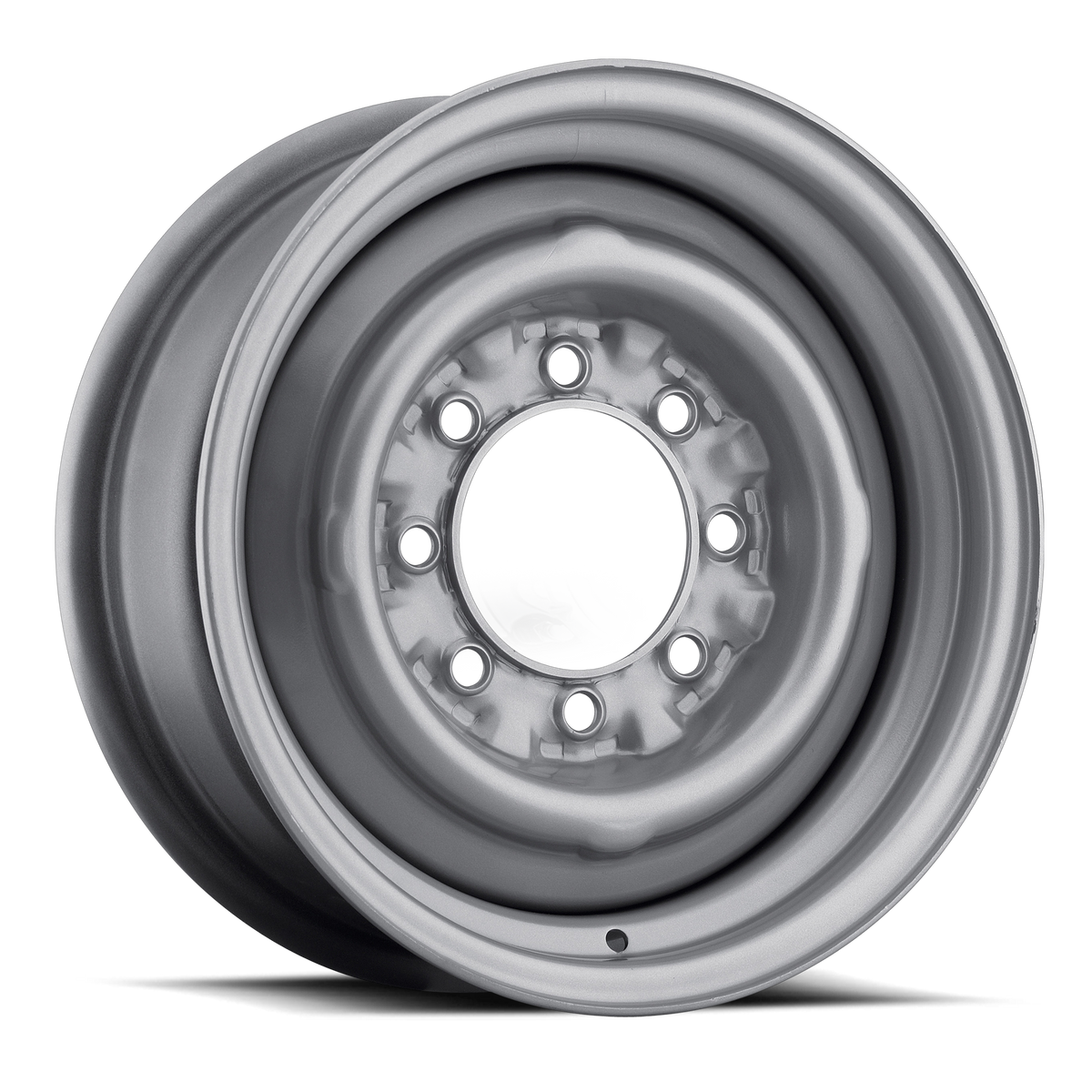 Allied Wheel Components 16X6 8X6.5 SINGLE SILVER (BOXED)