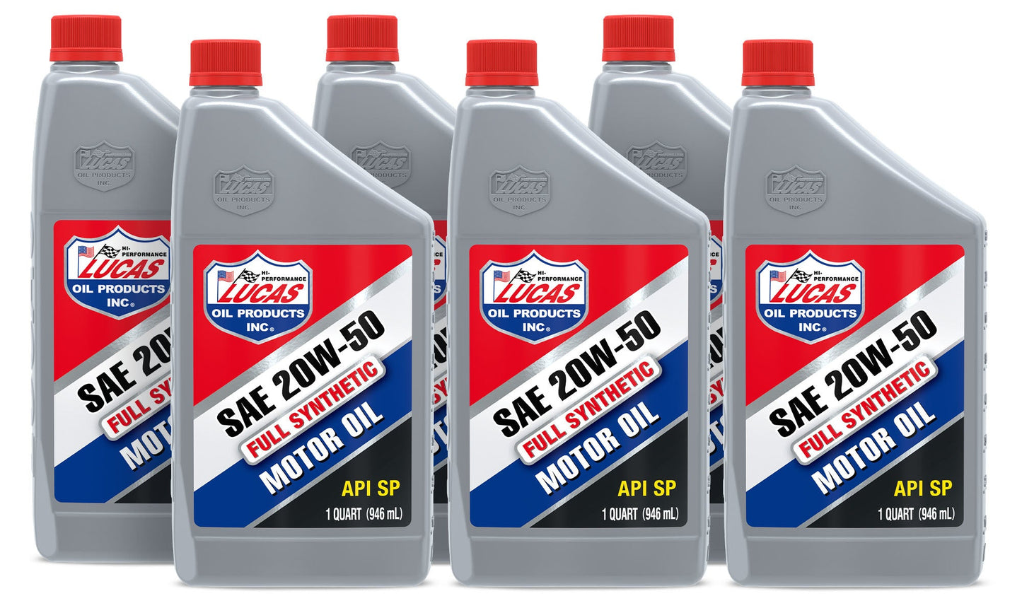 Synthetic 20w50 Oil 6x1 Qt