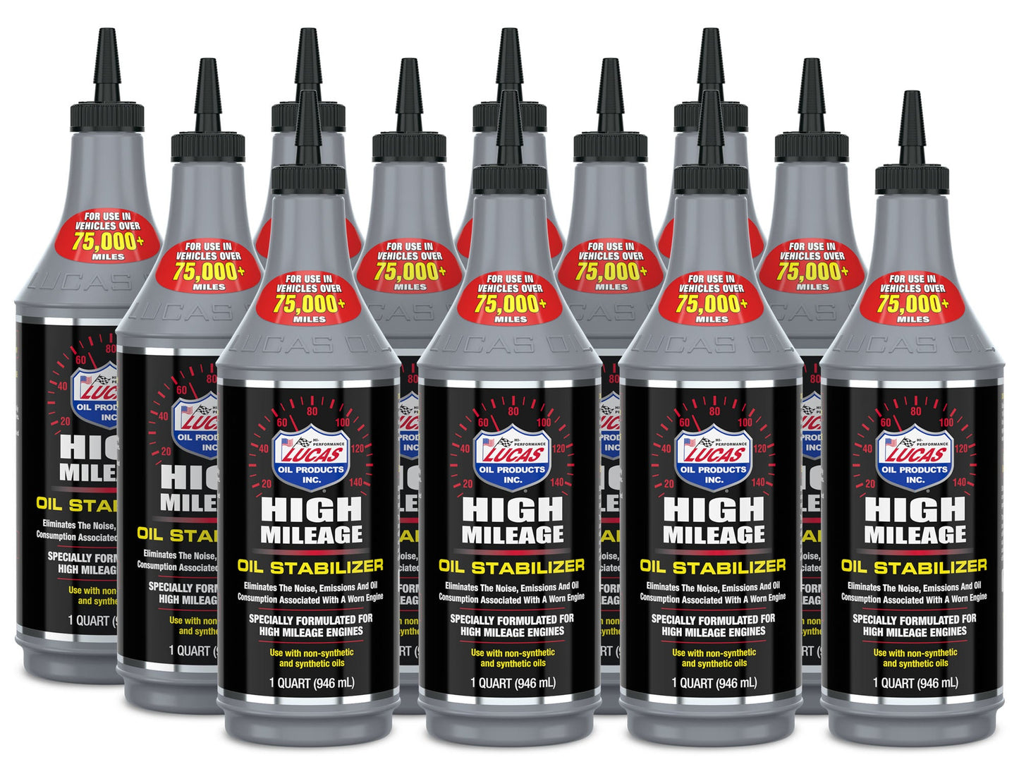 High Mileage Oil Stabili zer Case 12 x 1 Qt.