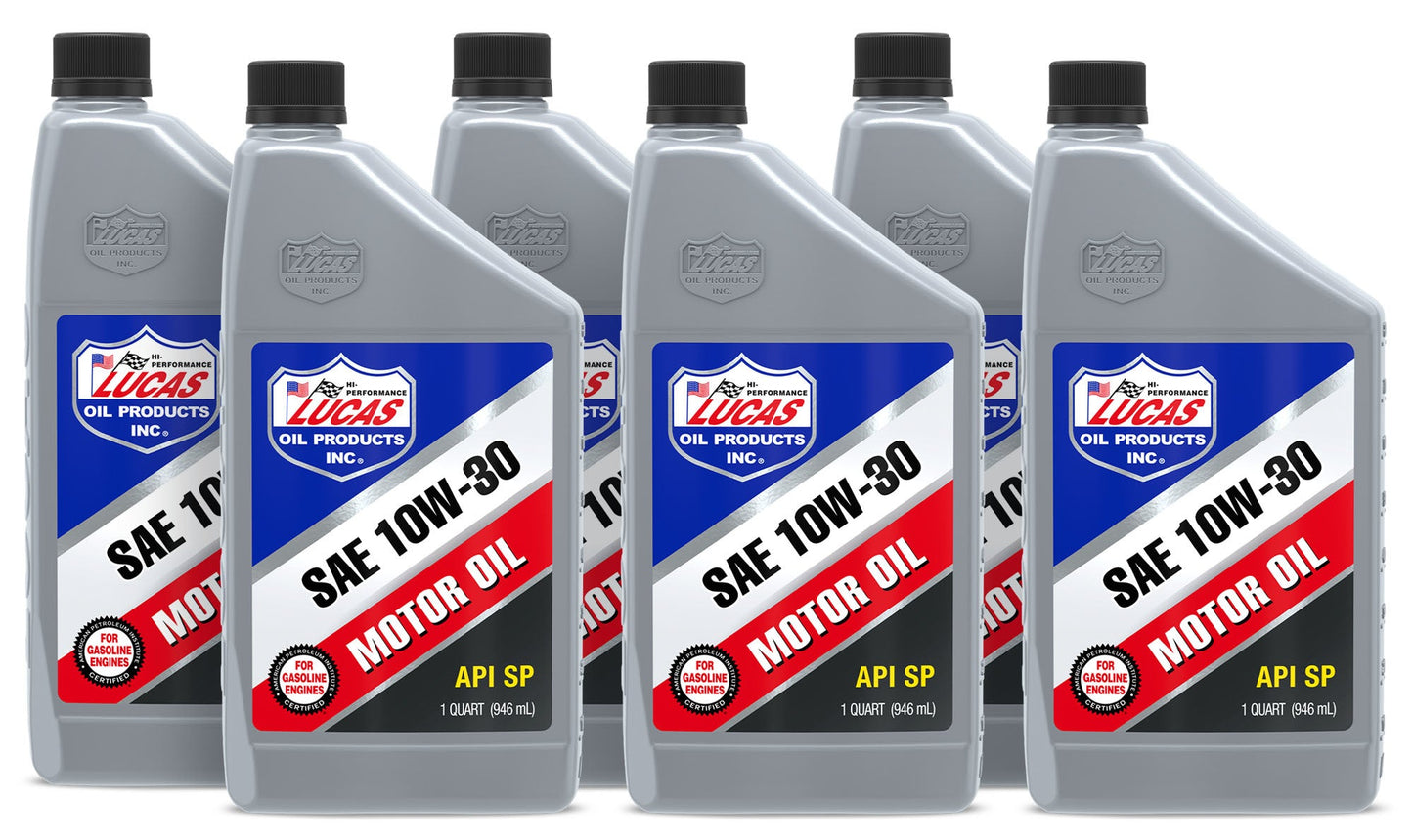 SAE 10w30 Motor Oil 6x1 Quart