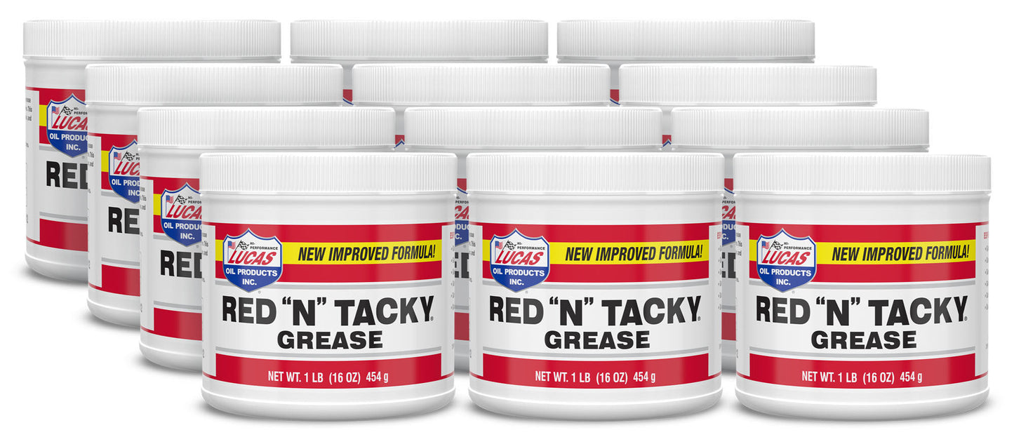 Red N Tacky Grease Case 12 x 1lb Tubs