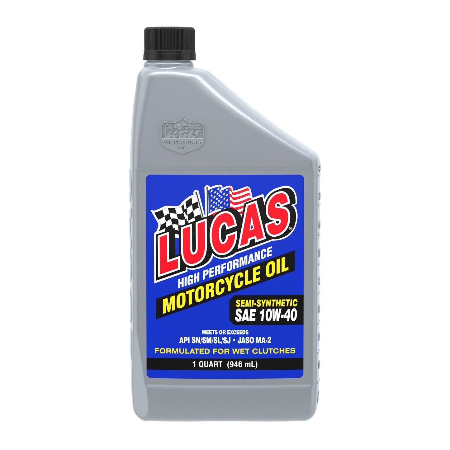 Semi-Synthetic 10w40 Motorcycle Oil Qt