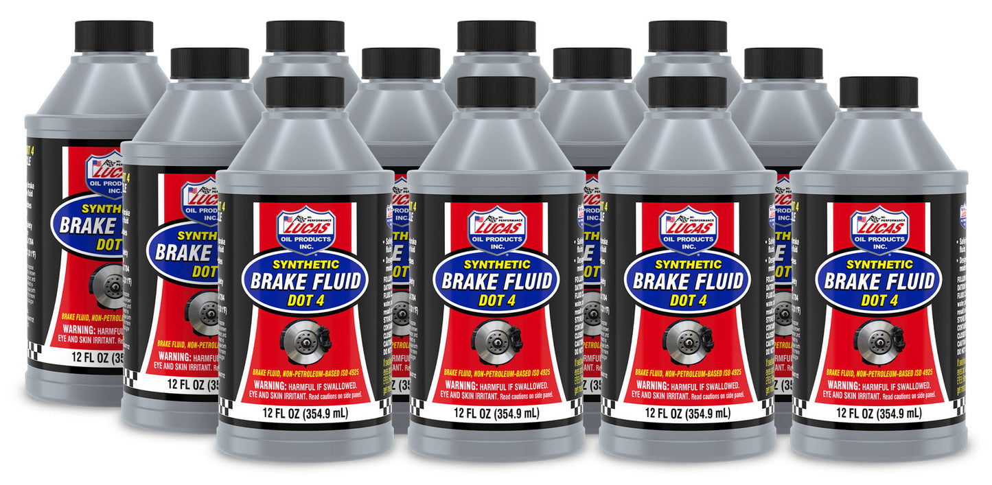 Brake Fluid Dot 4 Case 12x12oz