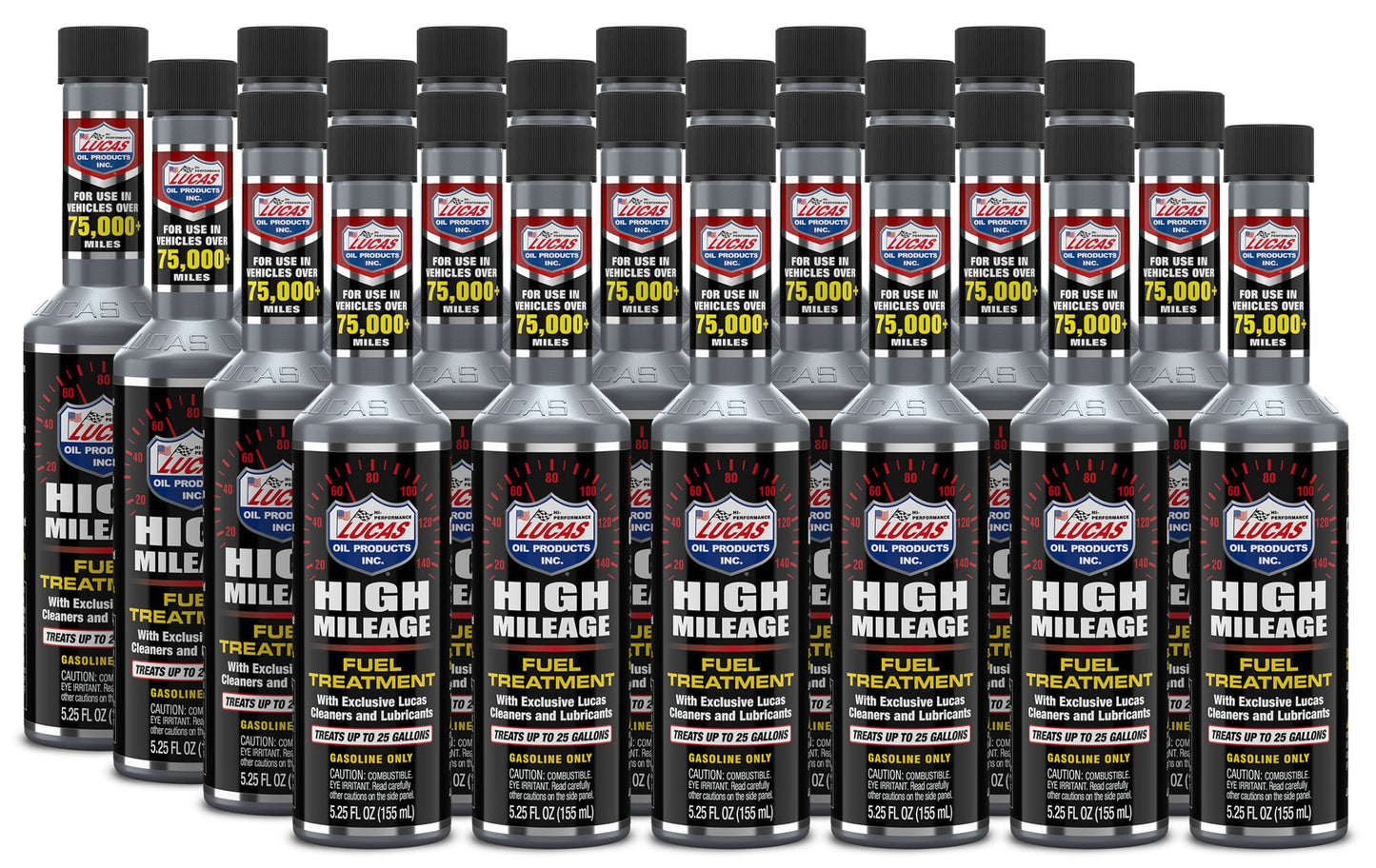High Mileage Fuel Treat ment Case 24 x 5.25 Oz.
