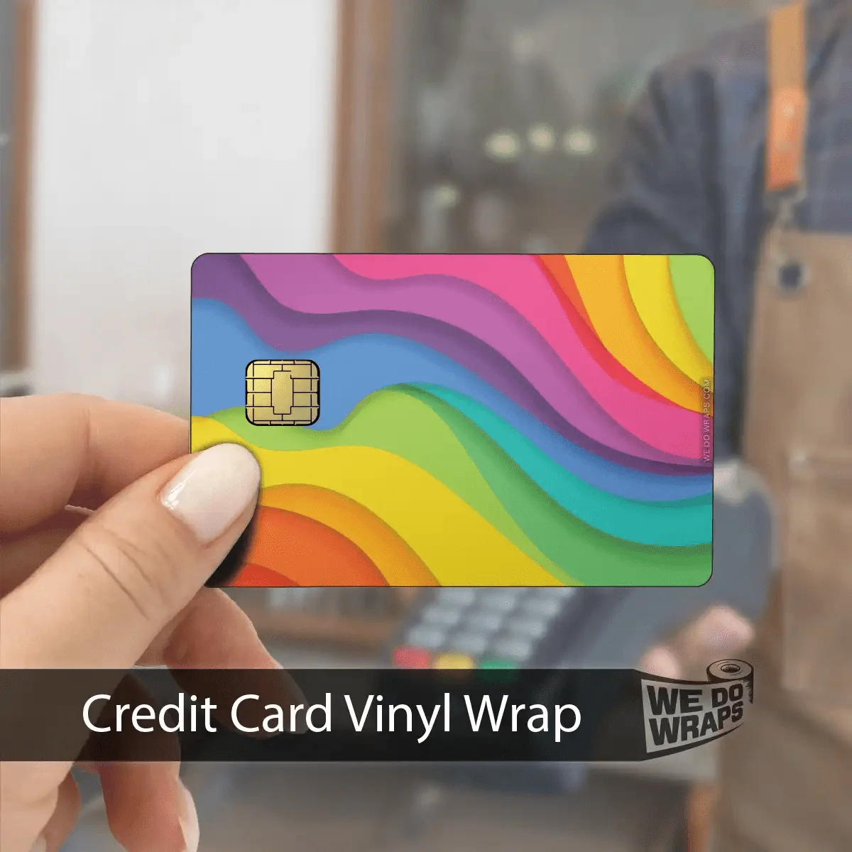 Layered Rainbow | NFC Key Card Wrap