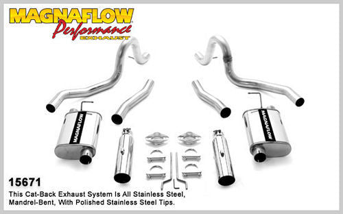 EXHAUST CAT-BACK SS 409
