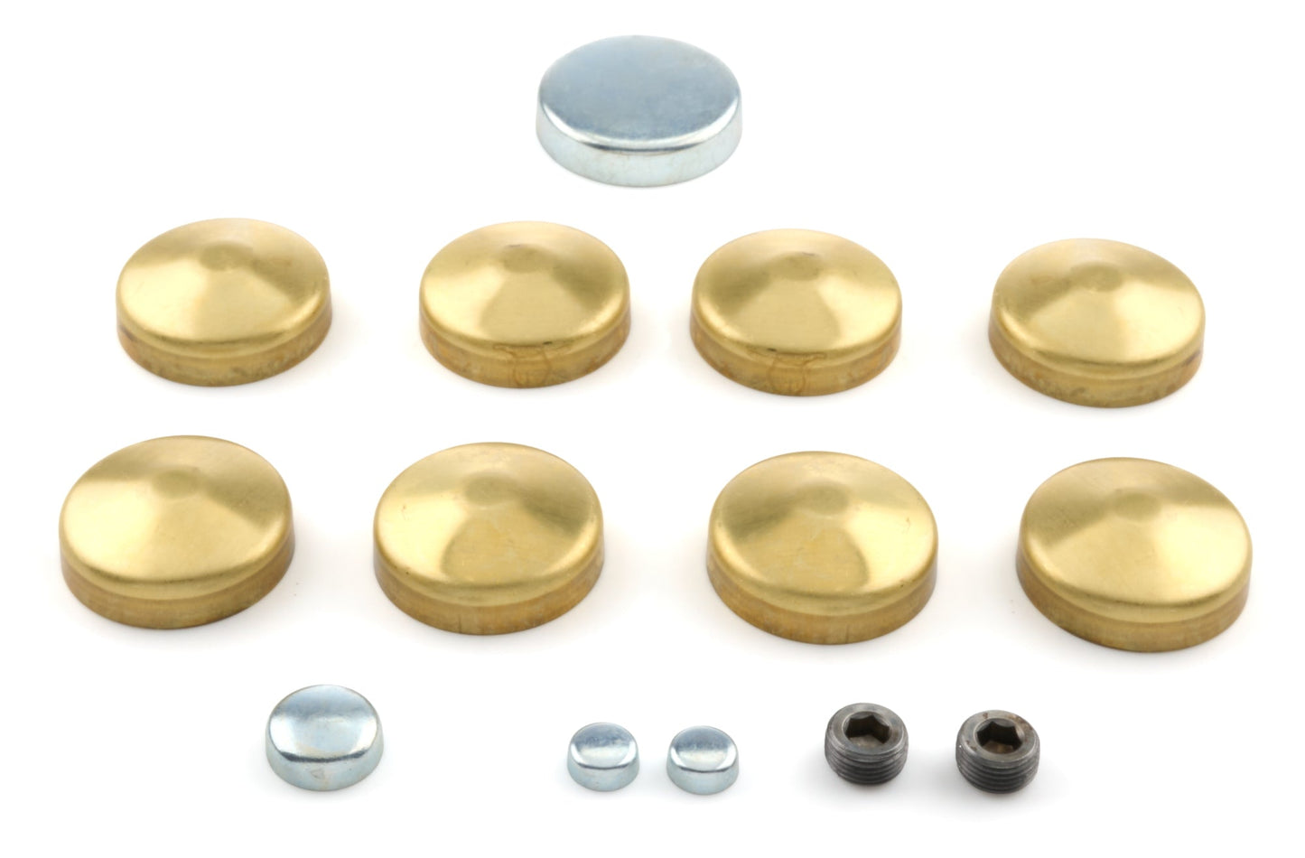 Brass Freeze Plug Kit Pontiac V8