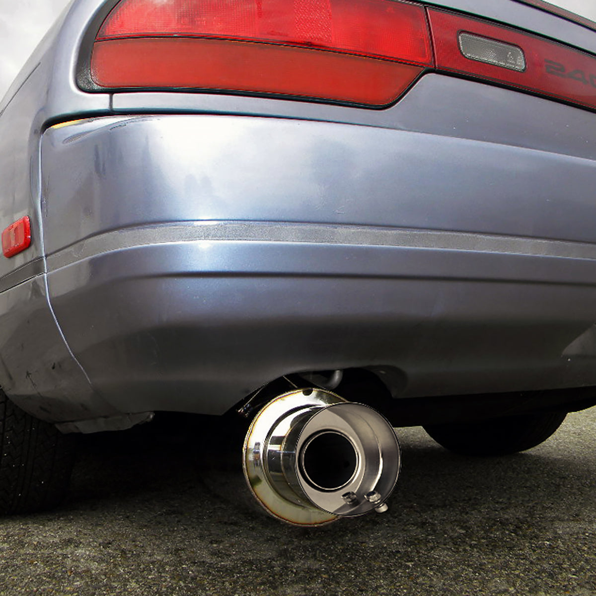 Universal 3.5" Inlet Stainless Steel Muffler Silencer