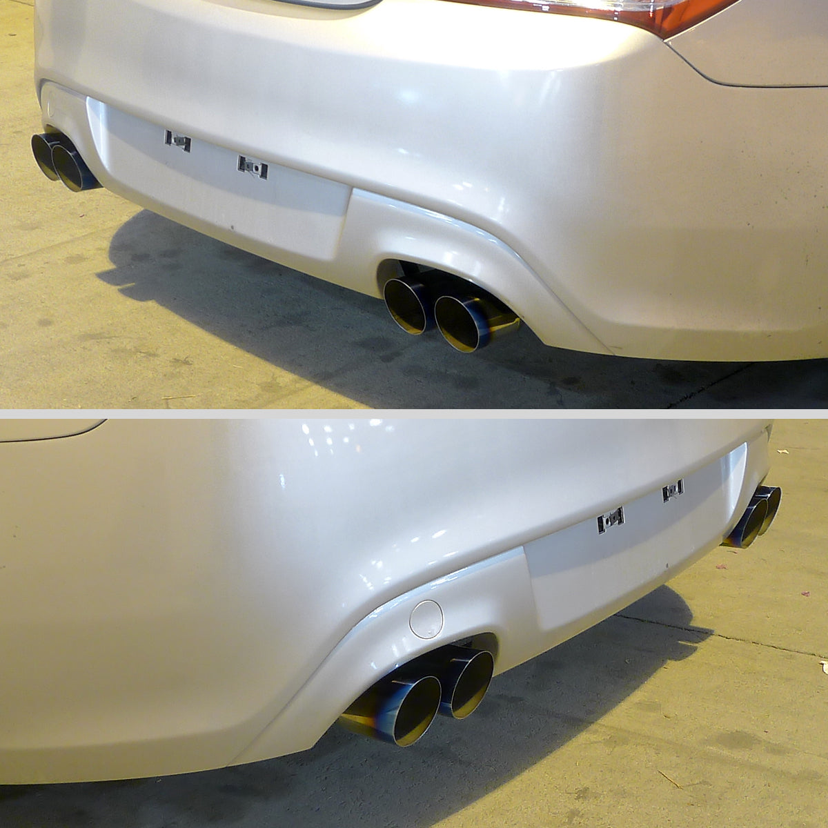 2009-2014 Hyundai Genesis Coupe 2.0T T-304 Stainless Steel Catback Exhaust System w/ Burnt Tip