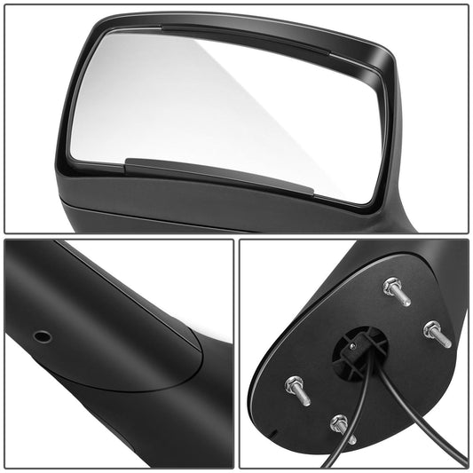 2013-2021 Peterbilt 579/587 Kenworth T680 Check Mark Style LED Hood Mirror