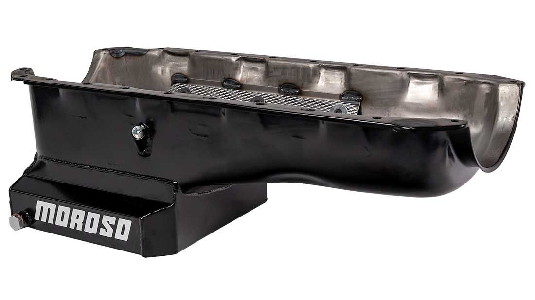 OIL PAN BBC 8 INCH W/SCREEN