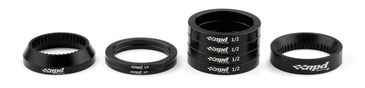 Axle Spacer System Spline Cone