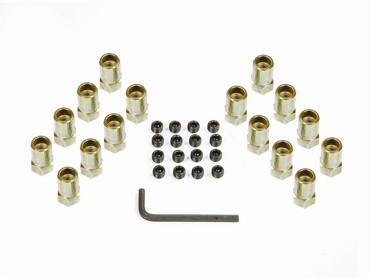 ROCKER ARM NUTS 3/8 GOLD