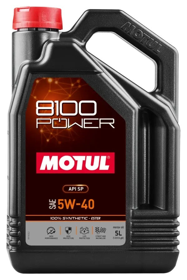 8100 Power 5w40 5 Liter Bottle
