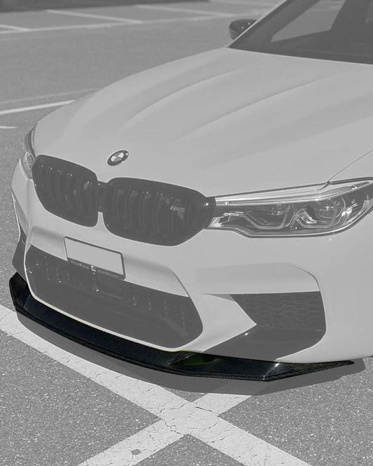 BMW 5 Series F90 M5 GTS Style Carbon Fiber Front Lip Splitter (2019 +)