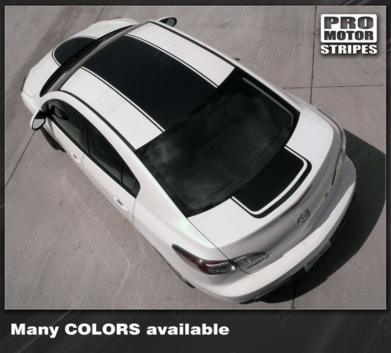 Mazda 3 2009-2013 Coupe Rally Racing Stripes