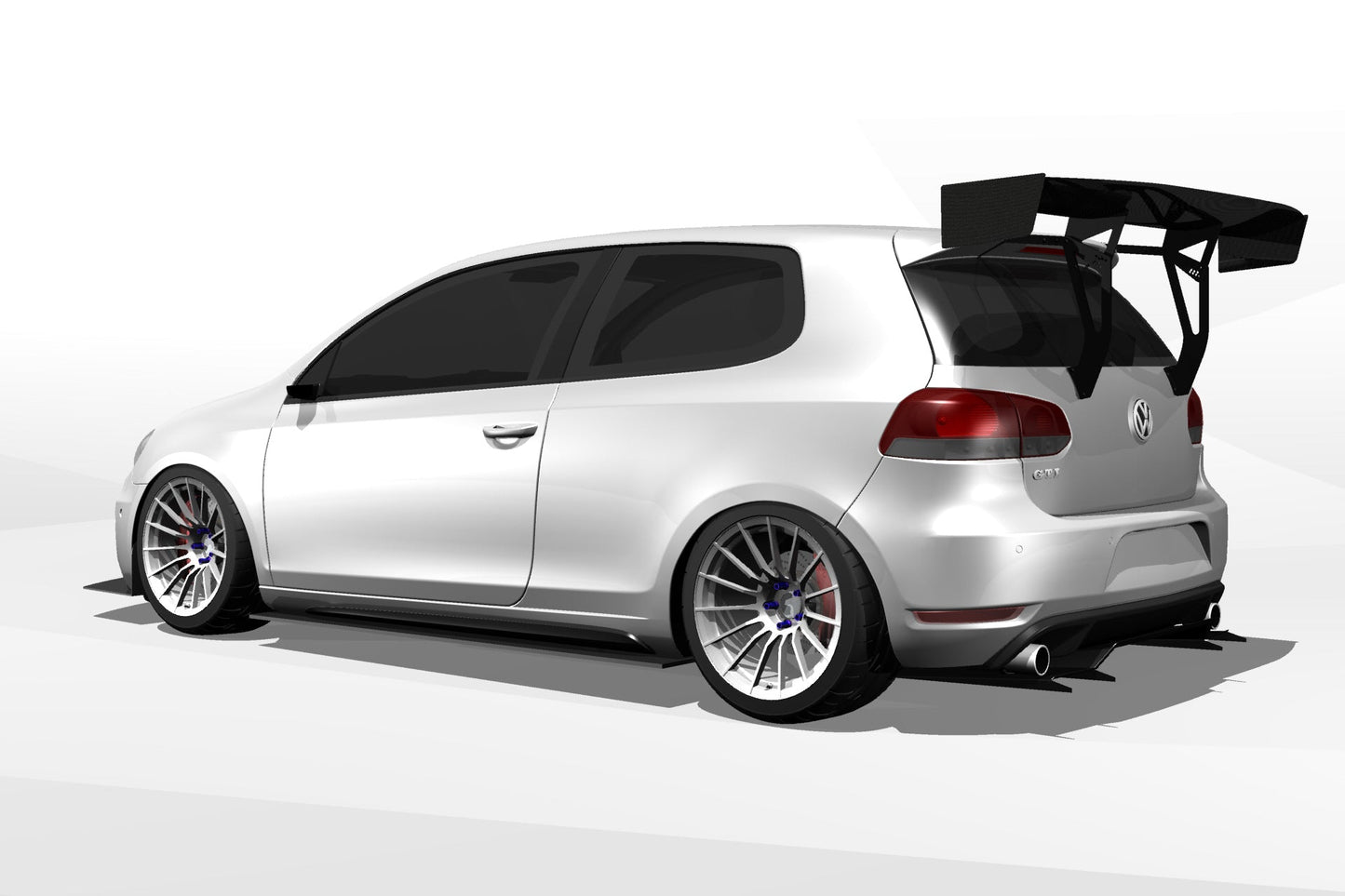 Diffuser V1+ – Volkswagen Golf (Mk6, 2010-2014)