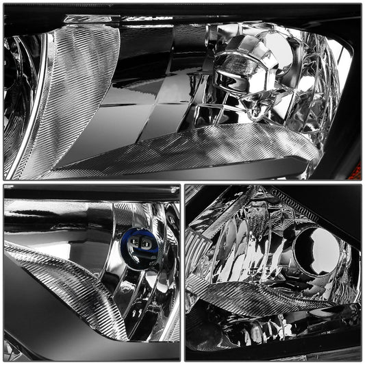 2014-2016 Nissan Rogue Halogen Headlight Assembly - Left Side