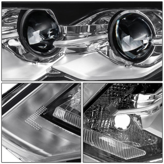 2017-2019 Nissan Rogue OE Style Full LED Hybrid Headlight - Left Side