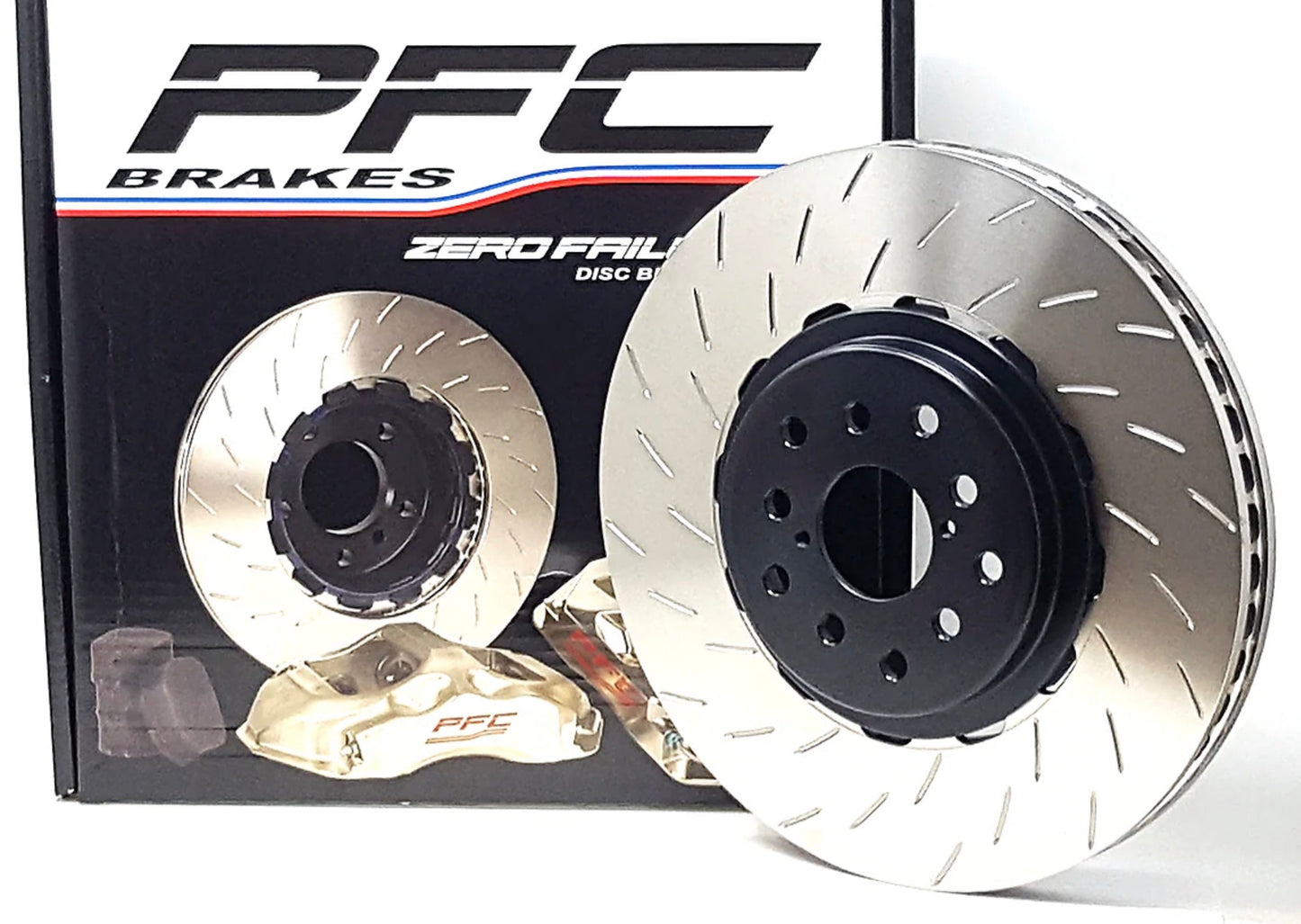 PFC Performance Friction 380mm 2pc Rear Brake Rotors for Porsche (OEM Iron)