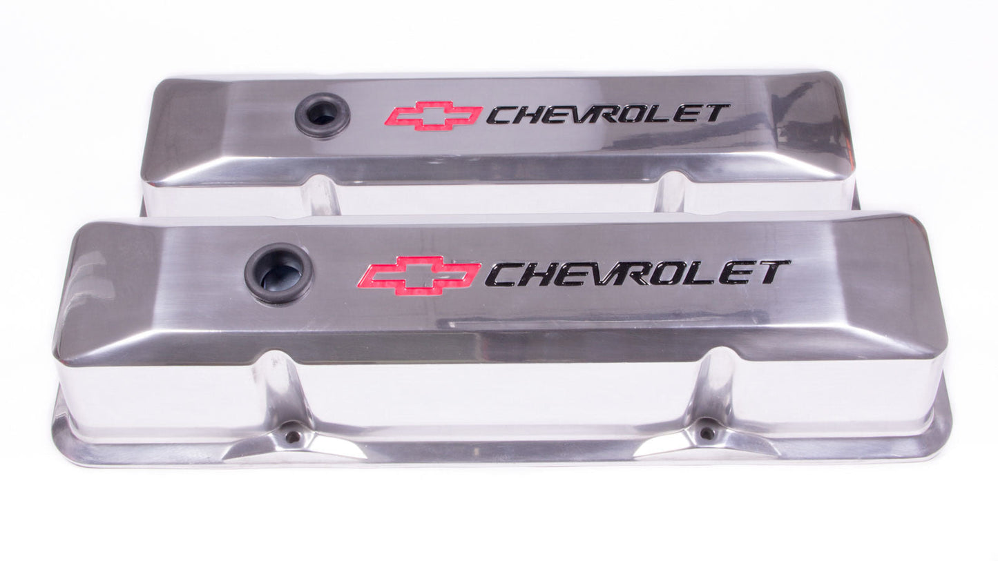 VALVE COVER SBC TALL CAST/POL