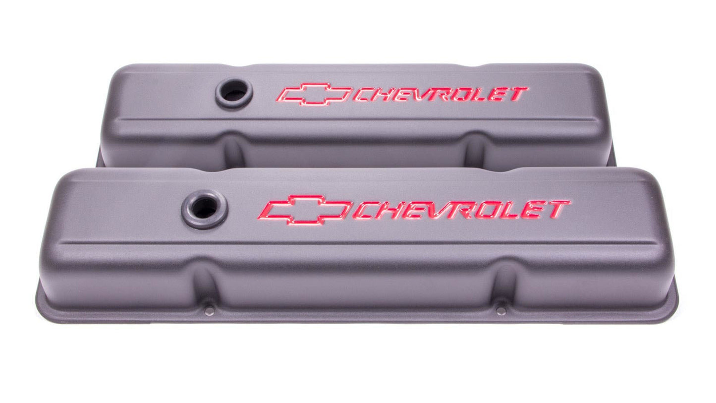 VALVE COVER SBC V8 SHORT W/BFL