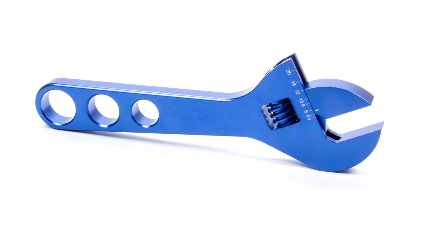 WRENCH AN ADJUSTABLE ALUM