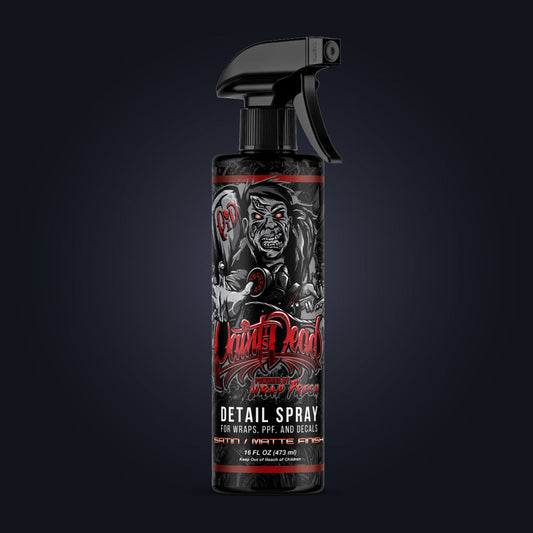Paint Is Dead Official Detail Spray by Wrap Fresh - Satin / Matte - UV Protection and Cleaner and Maintenance Spray - Detailing