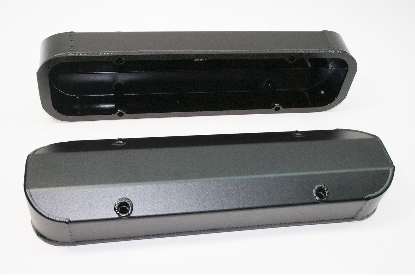 Alum Fab Valve Cover Pont 301-455 Black