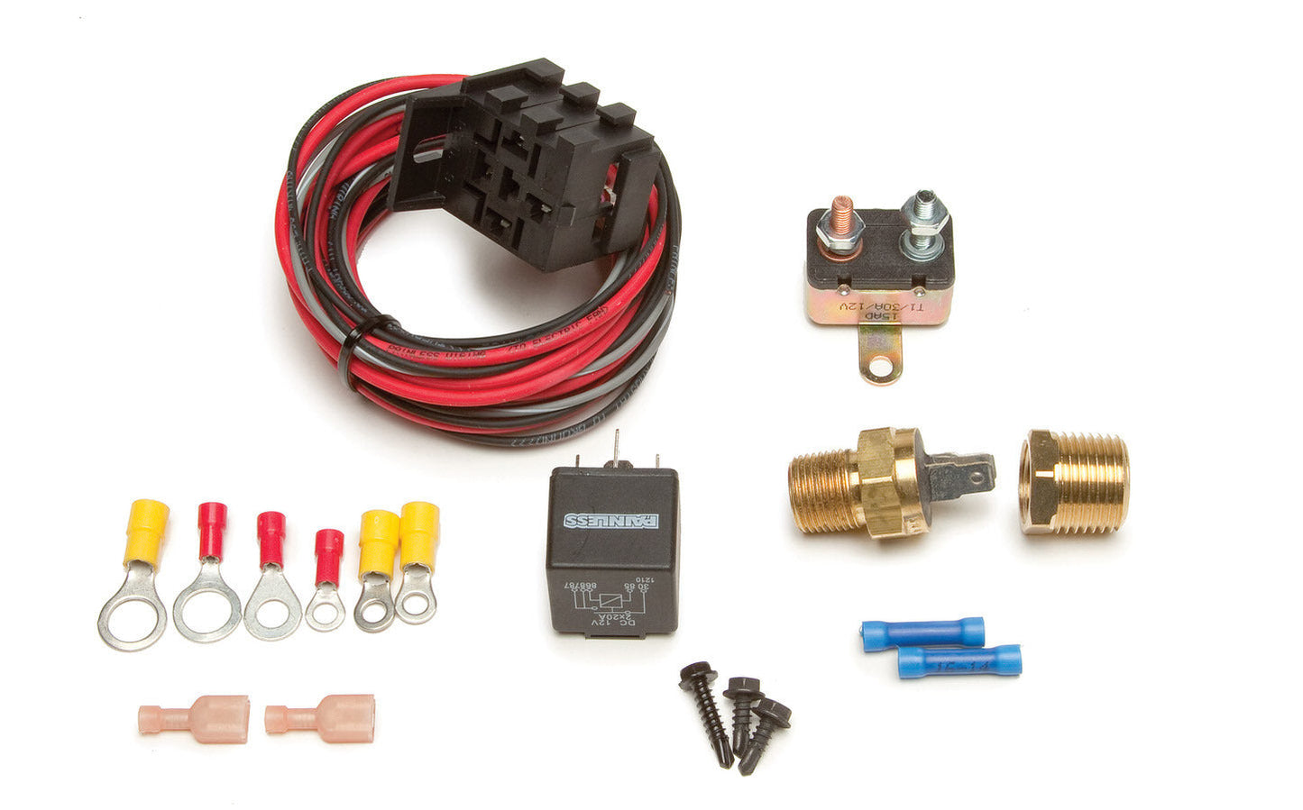 FAN RELAY W/THERMO PROTECTION