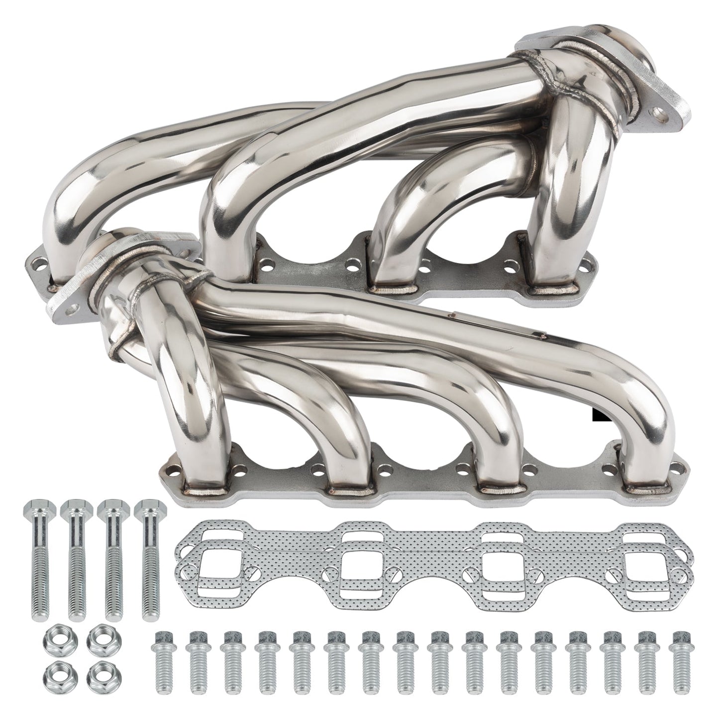 HEADERS SHORTY SS POLISHED 5.0