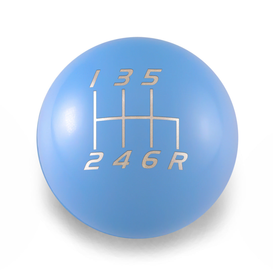 Billetworkz Weighted Shift Knob - 6-Speed Velocity Engraving for Honda