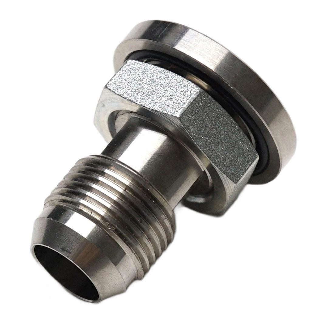 Power Driven 12 AN Bulk Head Oil Drain