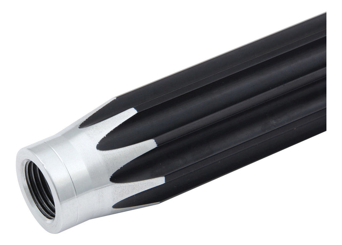 3/8 Aluminum Scalloped Tube 3.5in