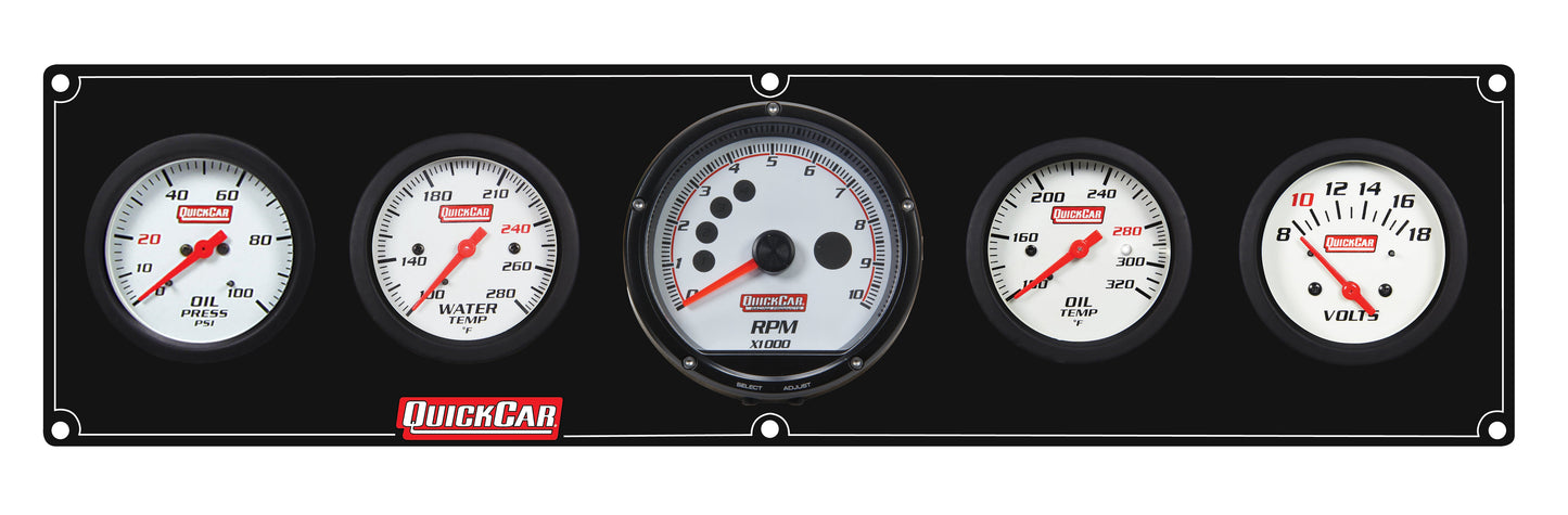 Extreme 4-1 Panel w/Tach OP/WT/OT/VT Black