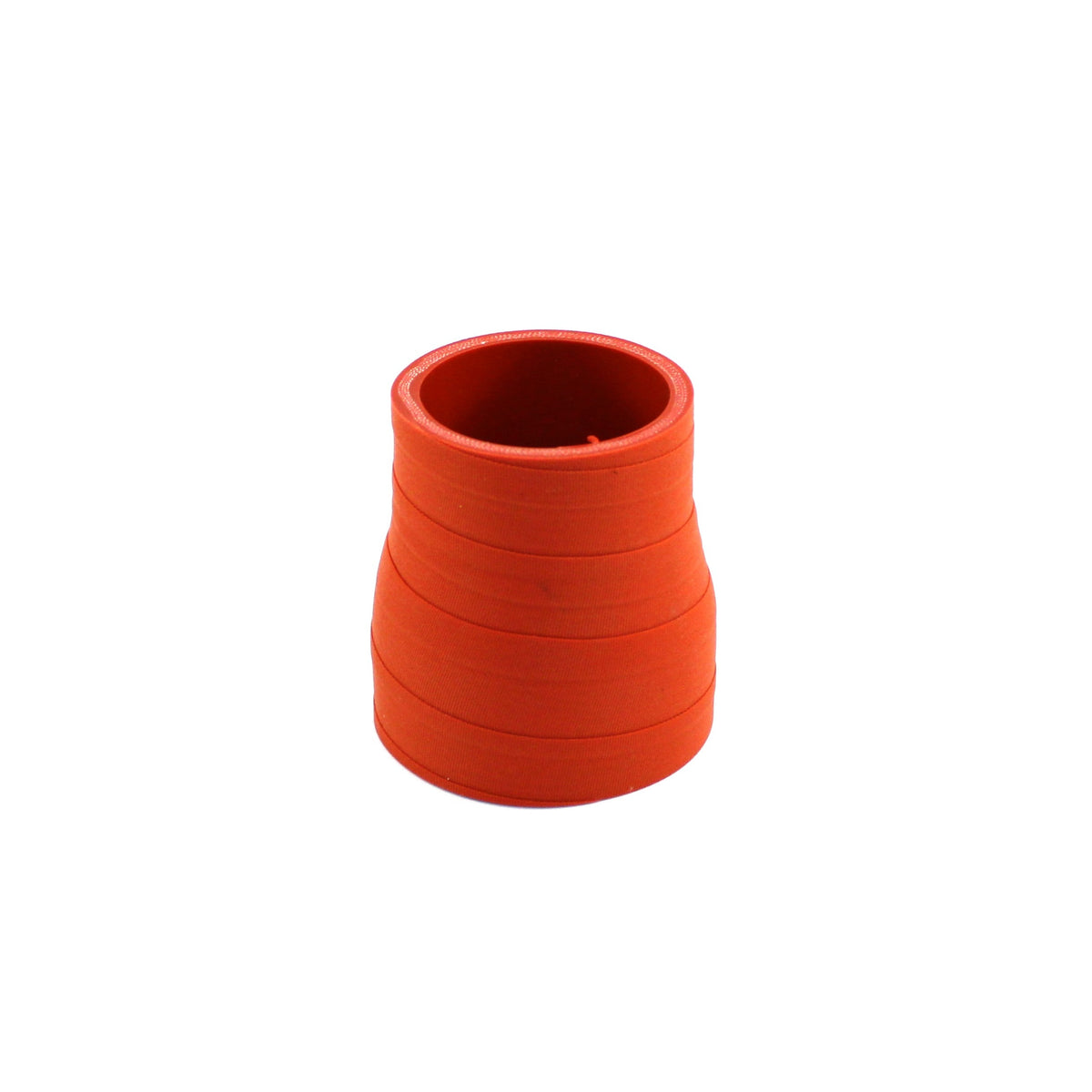 3" ID to 2" ID x 3" Long Silicone Reducing Sleeve, Matte Red Aramid, 500°F