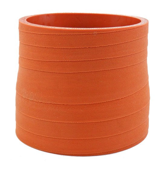 3.25" ID to 3" ID x 3" Long Silicone Reducing Sleeve, Matte Red Aramid, 500°F