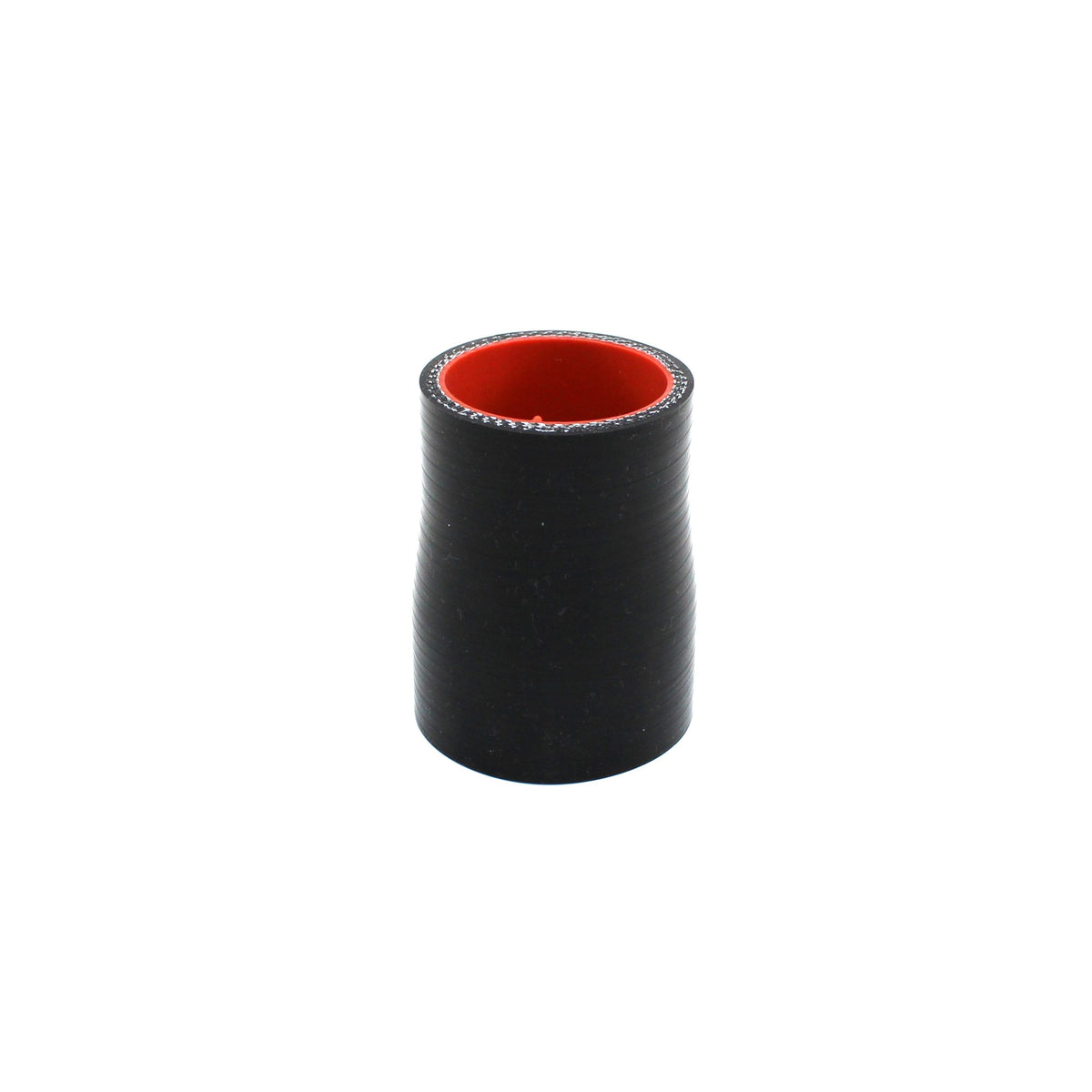 2" ID to 1.75" ID x 3" Long Silicone Reducing Sleeve, Gloss Black