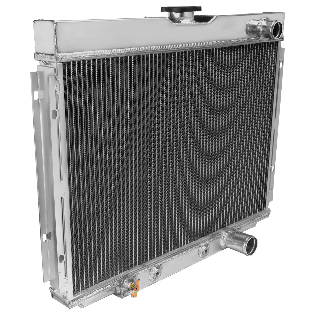 1967-1970 Ford Mustang/Fairlane/Ranchero Mercury Cougar Aluminum 3-Row Performance Radiator