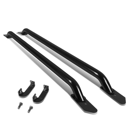 2014-2017 Chevrolet Silverado GMC Sierra 6.5FT Bed Rails - Black