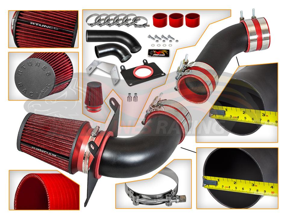 Cold Air Intake Kit For 1987-1988 Ford Mustang 5.0L V8 | RCI-FD-01BK-8788