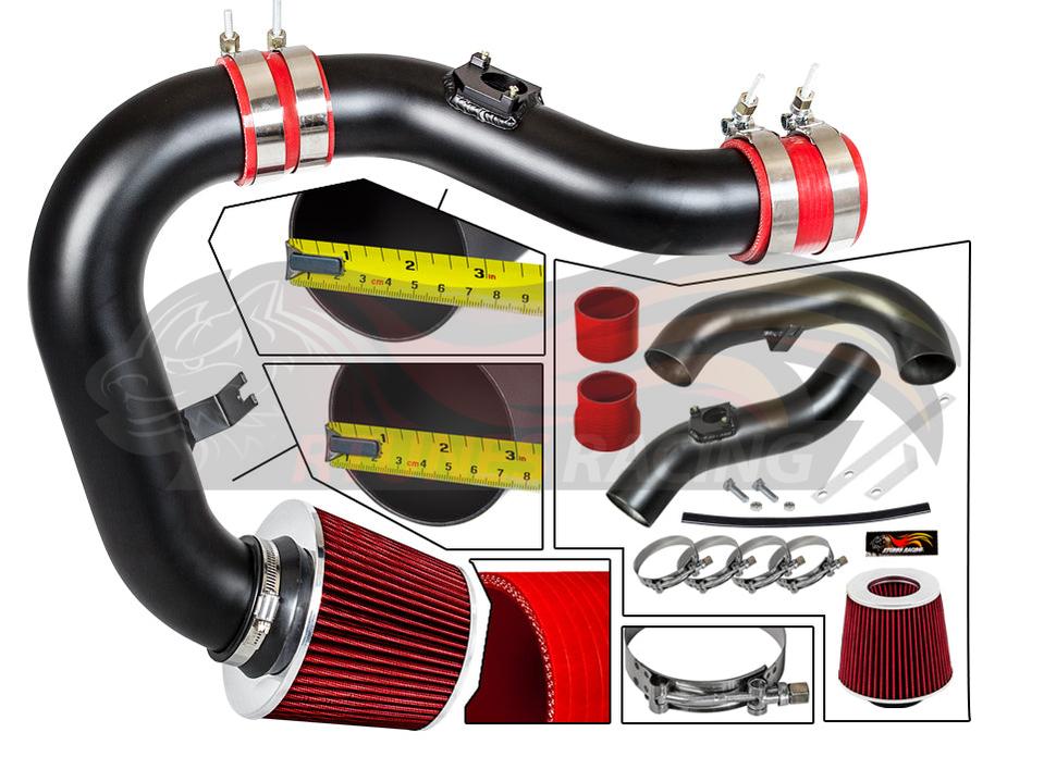 Cold Air Intake Kit For 2002-2007 WRX 2.0 2.5 & 04-07 STI 2.5 | RCI-SB-01BK