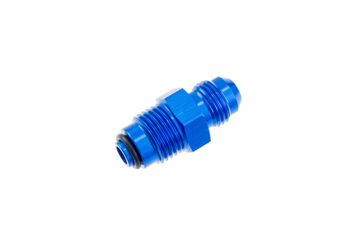 6an Male to 18mm x1.5 O-Ring Fitting - Blue