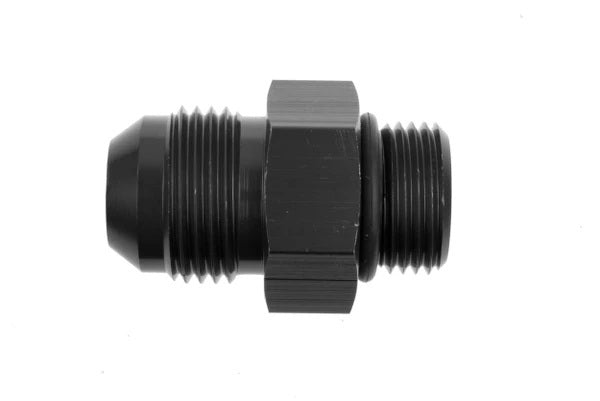 12AN Male to 16AN O-ring Port Adapter Black